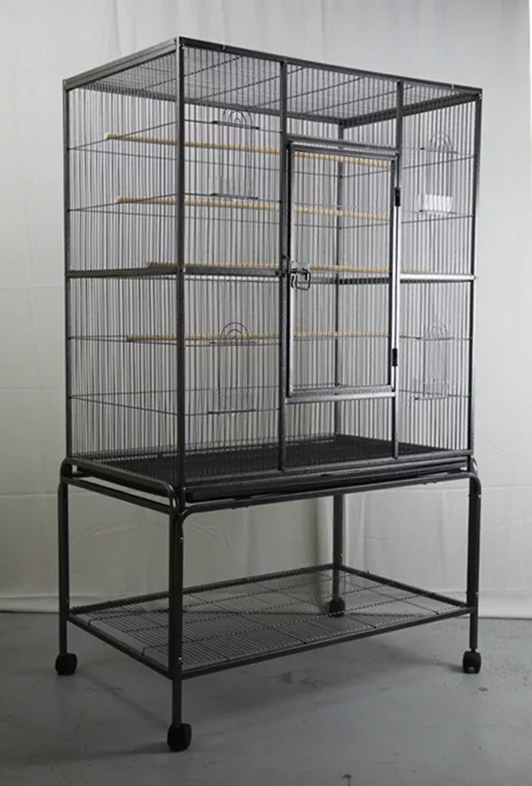 140cm Large Bird Cage | Parrot Budgie Aviary With Stand
