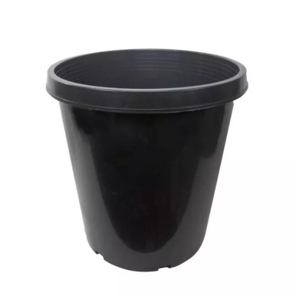 #15 Gallon Black Resin Nursery Pot – Single