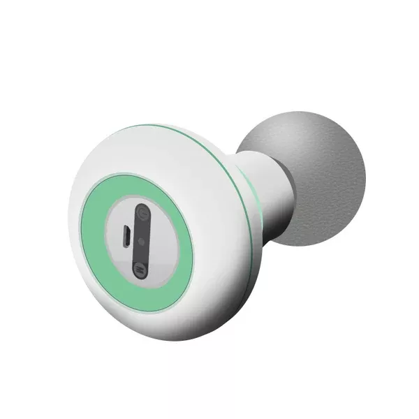 2 Pcs Grey And Green Mini Massage Gun | 6-Speed Muscle Relaxer | USB Rechargeable | Portable Fascia Massager for Home Use