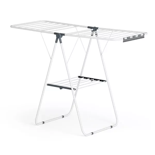 2-Tier Clothes Rack | Foldable Airer | 139cm | White