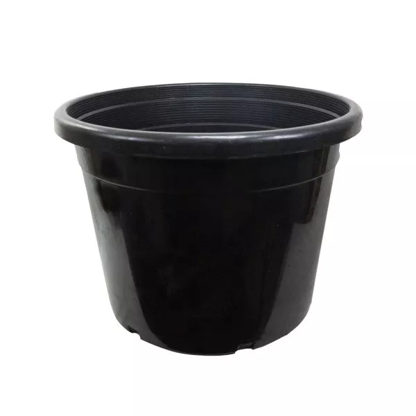 #35 Gallon Black Resin Nursery Pot – Single