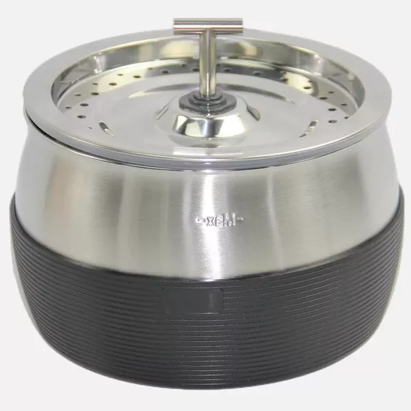 3L Automatic Electric Pet Water Fountain - Stainless Steel Feeder Bowl | Black