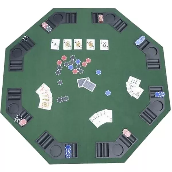 48" Folding Poker & Blackjack Table