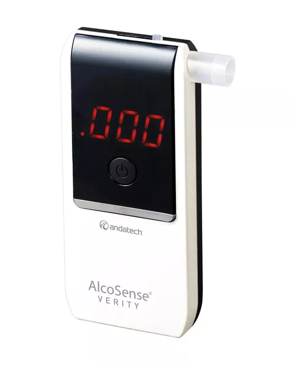 Alcosense Verity Personal Breathalyser (White) - AS3547 Certified