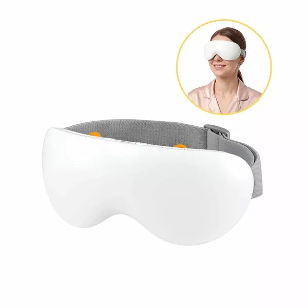 Eye Massager | Hot & Cold Compress with Bluetooth | White