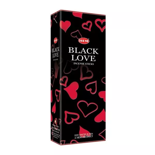 HEM Black Love Incense Sticks - 120 Sticks