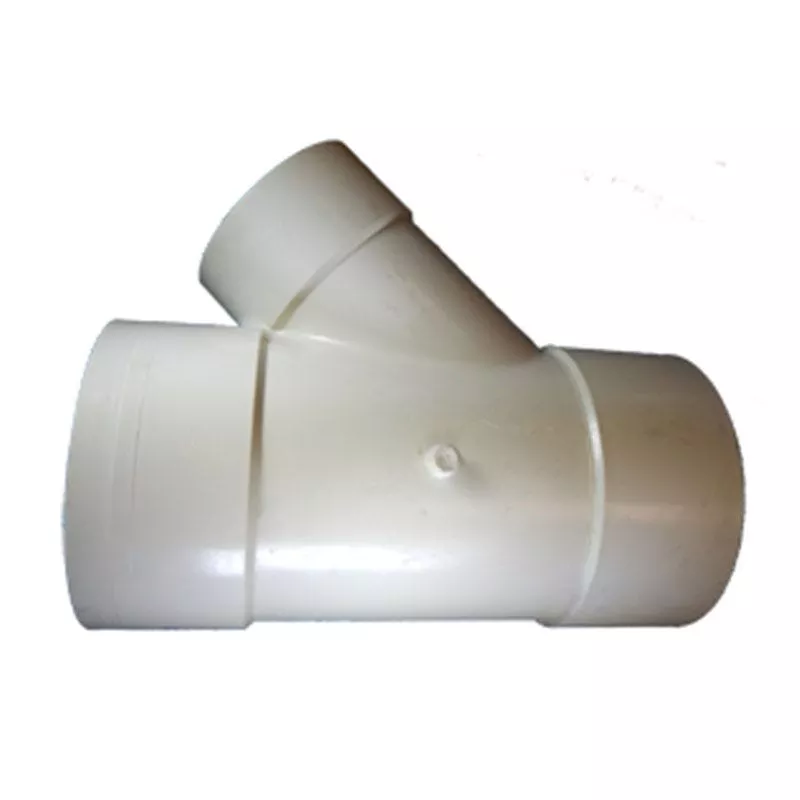 Multi Fittings – 8" X 8" X 4" PVC Sewer Reducing Wye H X H X H