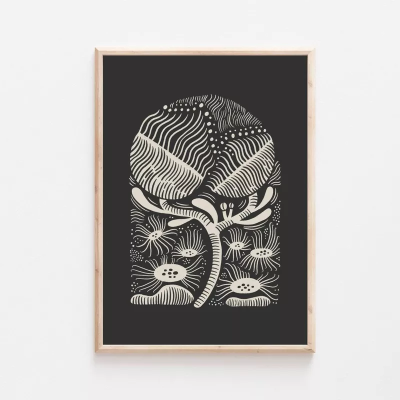 ‘Strange Flowers’ Botanical Art Print