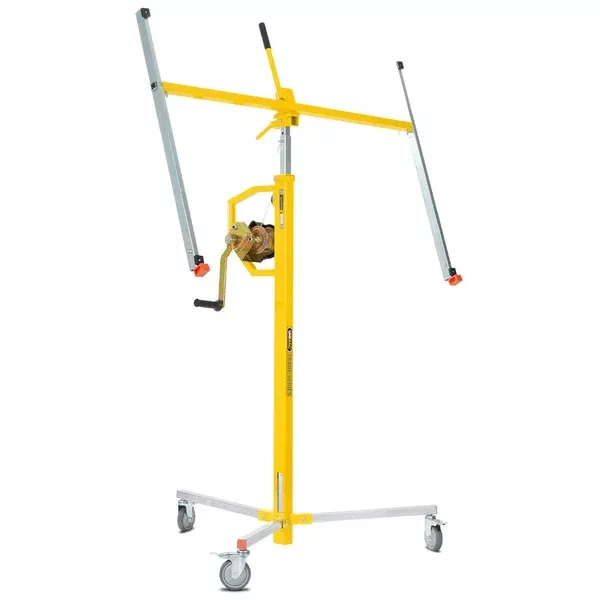 UNIMAC Drywall & Panel Lifter | 1200 x 3600 | 68kg Max | Gyprock Sheet | Galvanised | No-mark Locking Castors