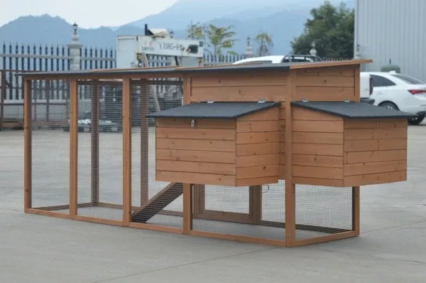 XXL 280cm Chicken Coop | Guinea Pig, Rabbit Hutch, Ferret, & Cat House
