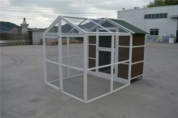 XXL Aviary Pigeon Bird Cage Wooden Outdoor House