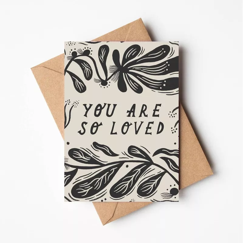 ‘You Are So Loved’ Greetings Card