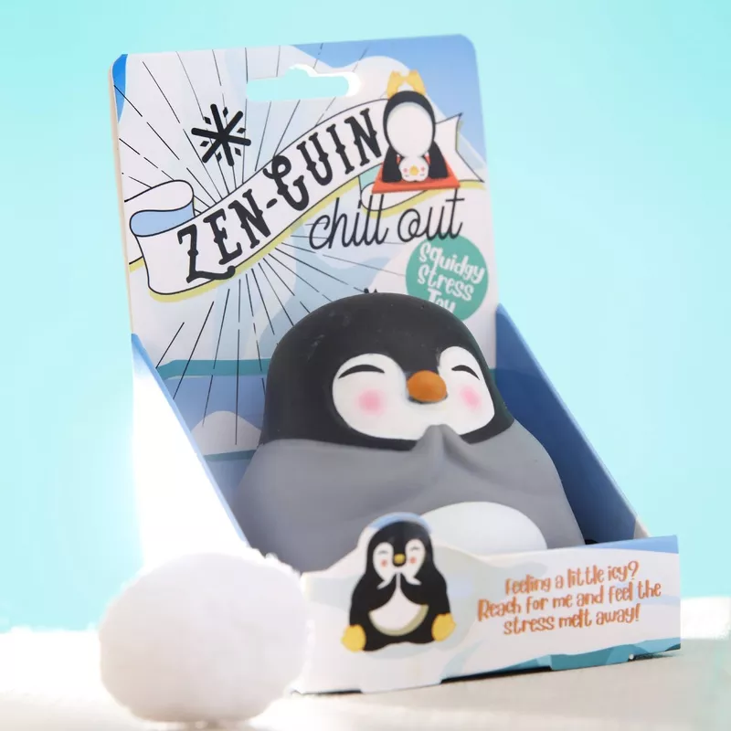 Zenguin Stress Toy – Penguin Fidget/Stress Toys – Novelty
