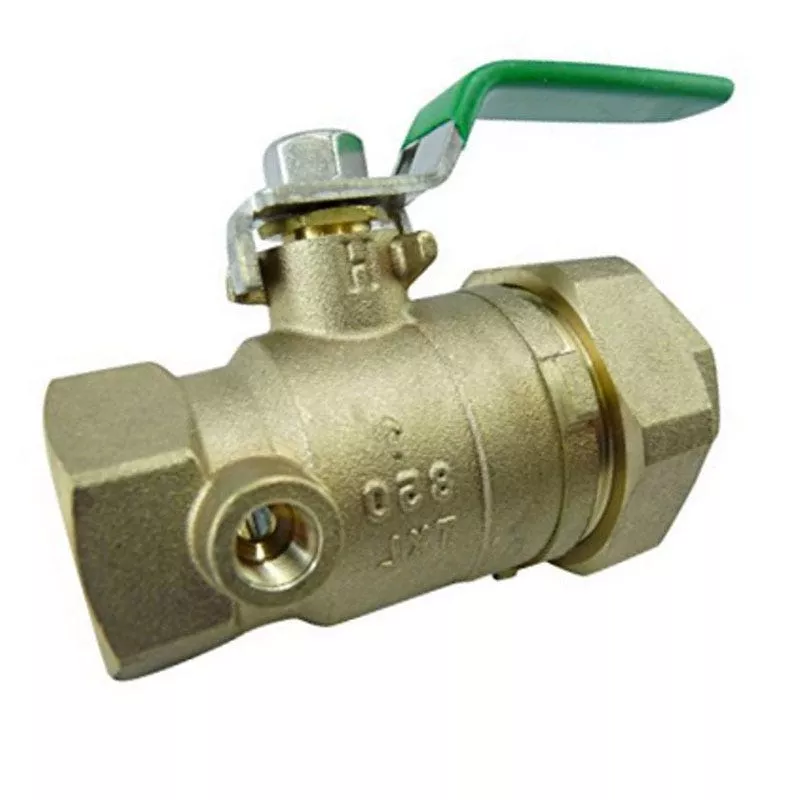 Zurn – 1" FNPT Union X FNPT, Tapped Ball Valve