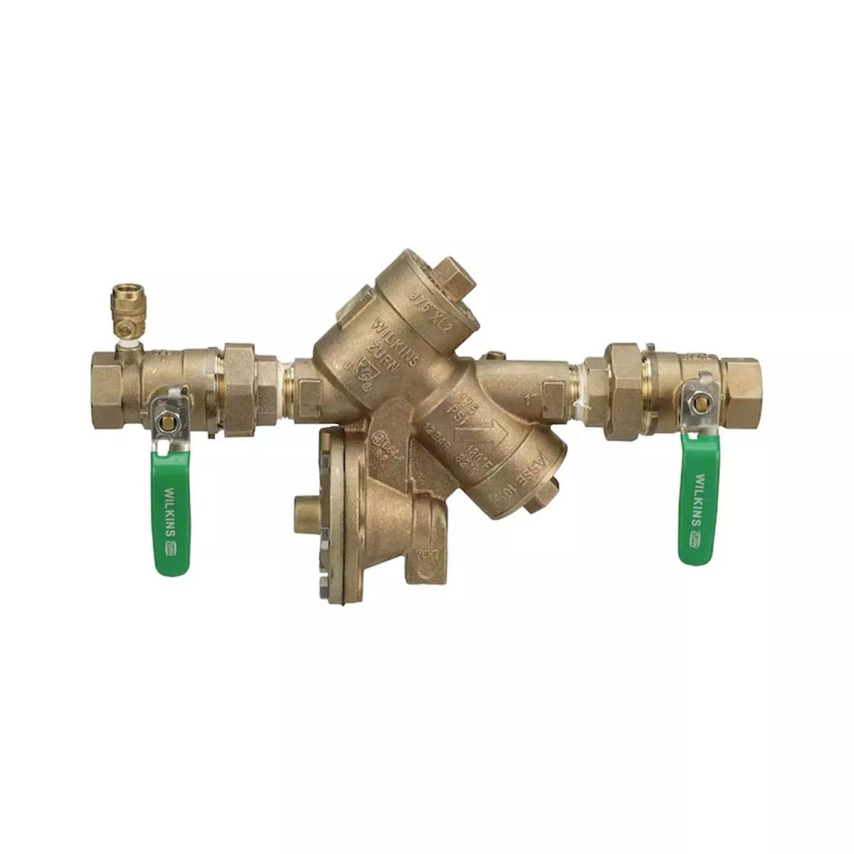 Zurn – 1" RPZ With Unions and Wye Strainer